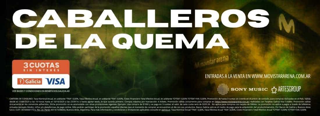 Los Caballeros de la Quema en Buenos Aires 2025