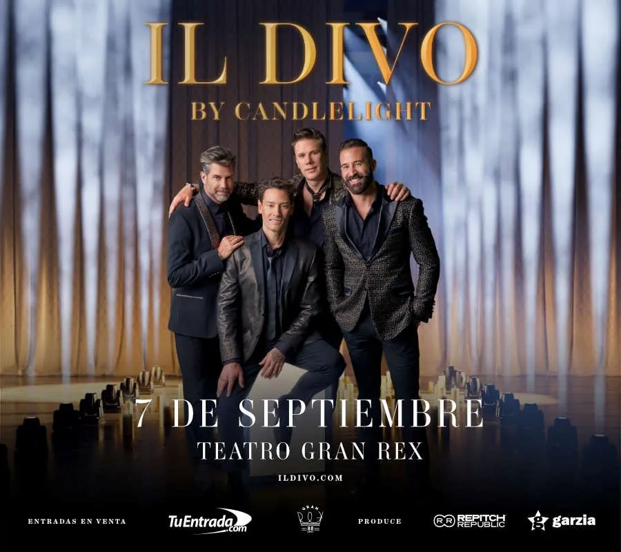 Il Divo en Buenos Aires 2025