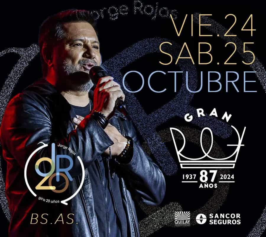 Jorge Rojas en Buenos Aires 2025