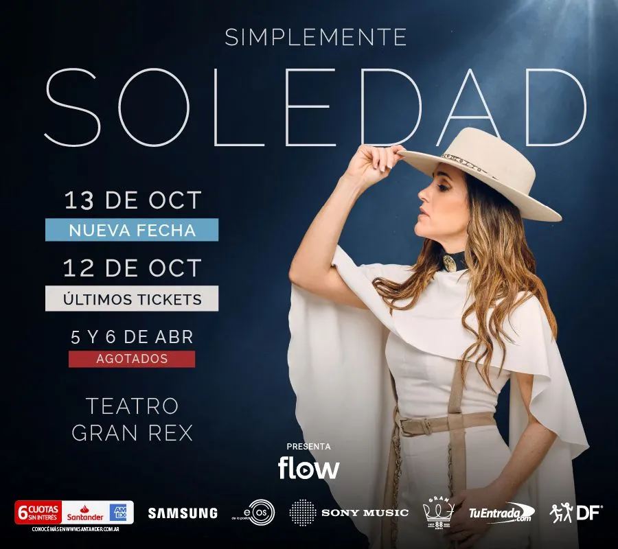Soledad en Buenos Aires 2025