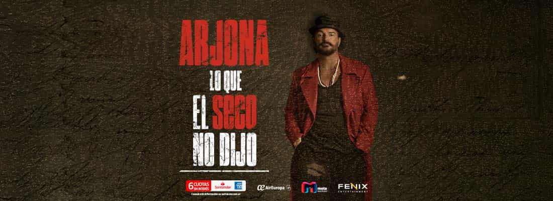 Ricardo Arjona en Buenos Aires 2026