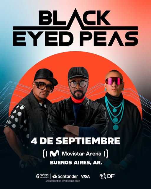 Black Eyed Peas en la Argentina 2026